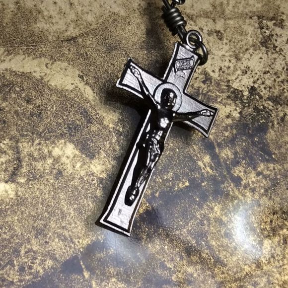 💞Very nice key chain 💞cross pendant - Picture 4 of 8